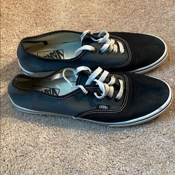 Grey & Black Women’s Vans - Picture 2 of 3